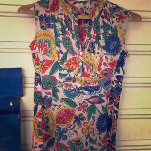 Cotton Daisy blouse top